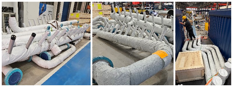 254SMO pipe spools